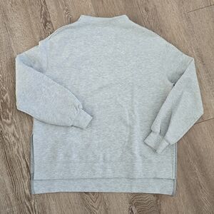 Rachel Zoe Gray High Neck Sweatshirt